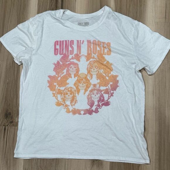 Guns N Roses Short Sleeve Graphic Tee Shirt Women’s Large - Picture 1 of 2